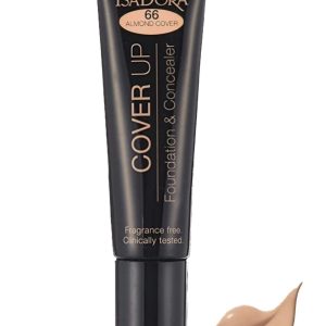 کرم پودر وکانسیلر cover up ایزادورا 35ml شماره و60و62و64و66