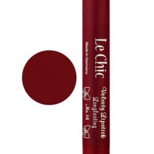 رژ لب مخملی مدادی لچیک Le chic شماره14
